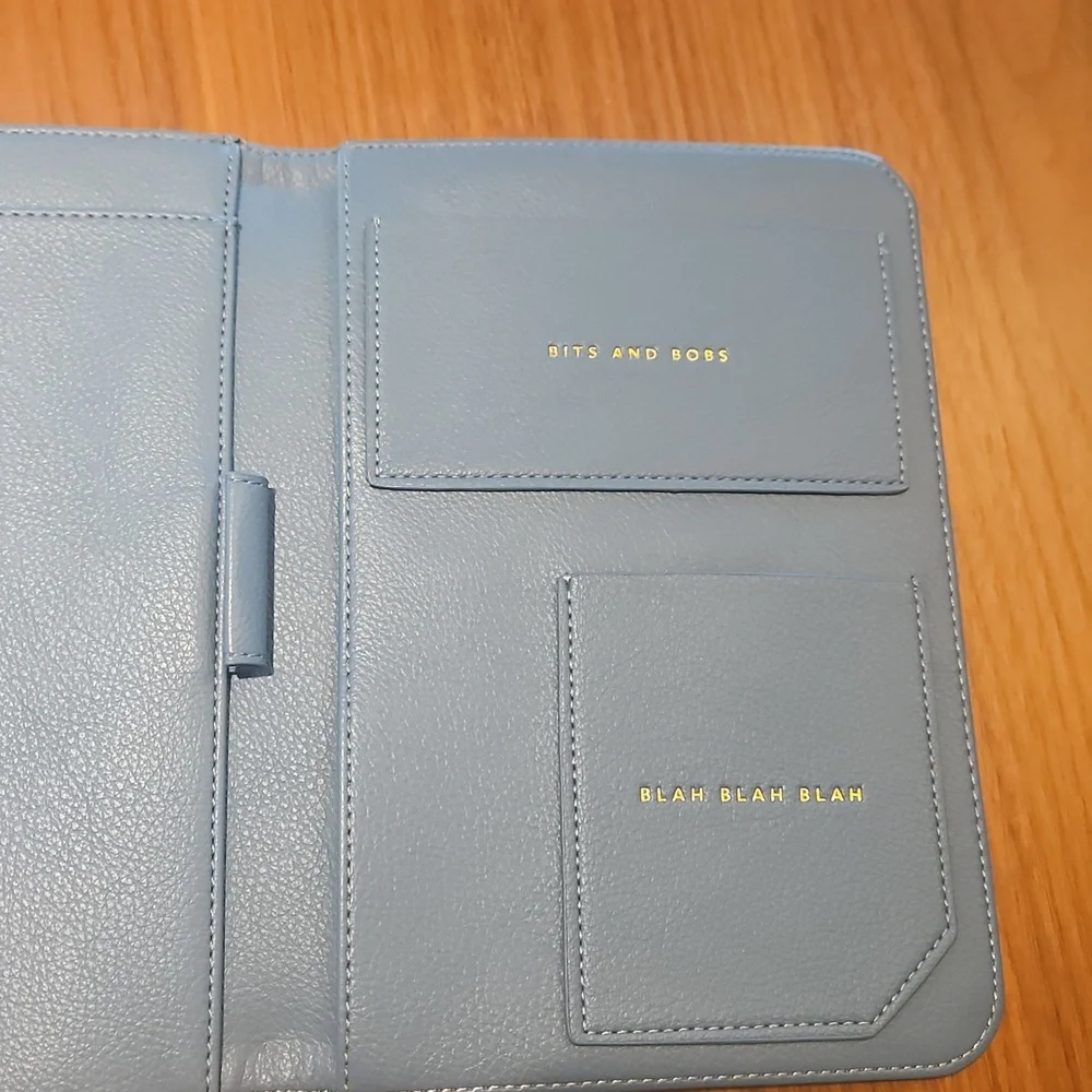 NWOT Katie Loxton Leather Planner